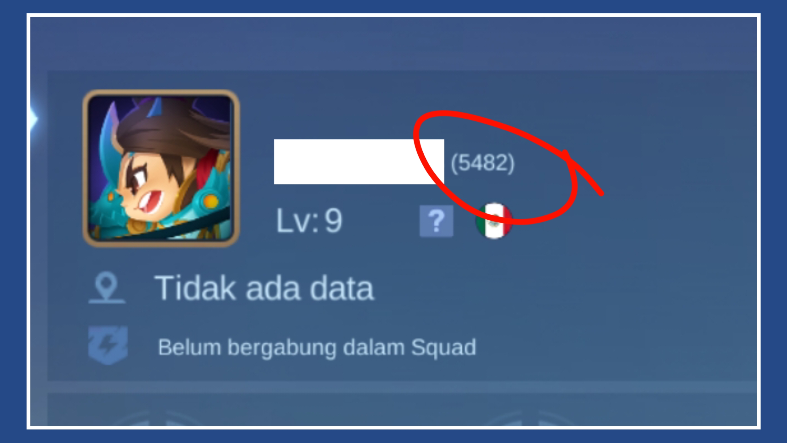 Akun server 5K Mobile Legends